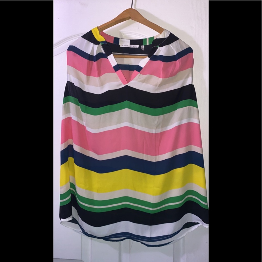 Violet + Claire blouse